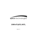 Preview for 1 page of Speco 16TL User Manual