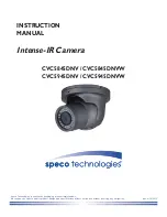 Speco CVC-5945DNV Instruction Manual preview