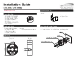 Preview for 1 page of Speco CVCJBB Installation Manual