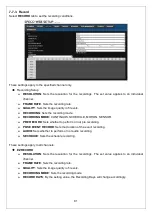 Preview for 81 page of Speco D16HS User Manual