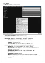 Preview for 87 page of Speco D16HU User Manual