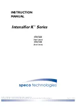 Speco Intensifier K HTINT59K Instruction Manual preview