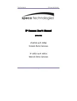 Speco IP-INTB1 User Manual preview