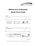 Speco N16NXP Quick Start Manuals preview