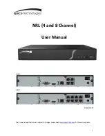 Preview for 1 page of Speco N4NRL User Manual