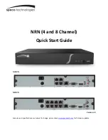 Speco N4NRN Quick Start Manual preview