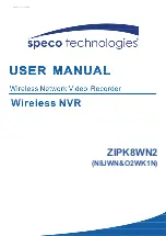 Speco N8JWN User Manual предпросмотр