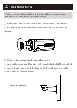 Предварительный просмотр 5 страницы Speco O4T8 Quick Start Manual