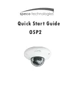 Speco O5P2 Quick Start Manual preview