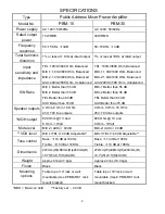 Preview for 9 page of Speco PBM-15 Instruction Manual