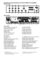 Preview for 4 page of Speco PL-260A Instruction Manual