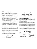 Speco SP-5CLCC Owner'S Manual предпросмотр