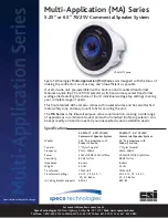 Speco SP-5MA/T Specifications предпросмотр