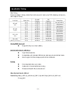 Preview for 109 page of Speco VGA17LCD User Manual