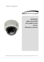 Speco VIP3D2M User Manual предпросмотр