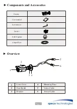 Предварительный просмотр 4 страницы Speco VLB1TW Manual