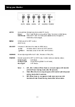 Preview for 11 page of Speco VM-HT19LCD User Manual