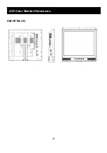 Preview for 20 page of Speco VM-HT19LCD User Manual