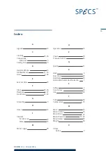Предварительный просмотр 39 страницы SPECS CCX 70 User Manual