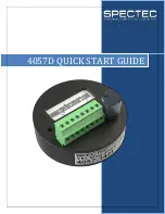 Preview for 1 page of Spectec 4057D Quick Start Manual