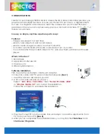 Preview for 3 page of Spectec SDC-001A User Manual