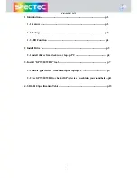 Preview for 1 page of Spectec SDG-810 Instruction Manual