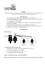 Preview for 1 page of Spectech NATHAN T985 Manual