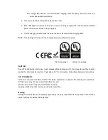 Preview for 3 page of Spectech SP8186 User Manual