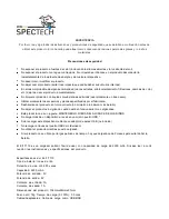 Preview for 5 page of Spectech T119 Elf User Manual