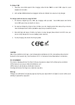 Preview for 2 page of Spectech T222 User Manual