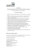 Preview for 7 page of Spectech T230 Addi User Manual