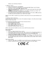 Preview for 3 page of Spectech T249 User Manual