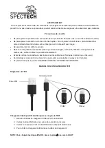 Preview for 3 page of Spectech T991 User Manual