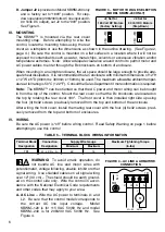 Preview for 8 page of Spectech VARI-DRIVE KBWM-120 Installation And Operating Instructions Manual