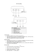 Preview for 2 page of Spector&Co SPECTECH T291 User Manual