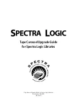 Preview for 1 page of Spectra Logic 90841500 Supplementary Manual