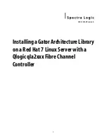 Spectra Logic Gator Architecture Supplementary Manual preview