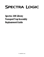 Предварительный просмотр 1 страницы Spectra Logic Spectra 20K Install Manual