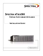 Предварительный просмотр 1 страницы Spectra Logic Spectra nTier300 Installation Manual