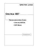 Preview for 1 page of Spectra Logic Spectra RXT Media Troubleshooting Manual