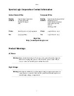 Preview for 3 page of Spectra Logic Spectra RXT150 User Manual