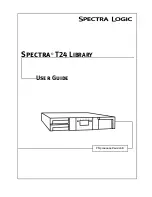 Preview for 1 page of Spectra Logic T-Series Spectra T24 User Manual