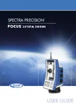 Preview for 1 page of Spectra Precision Focus 30 User Manual