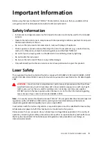 Preview for 3 page of Spectra Precision FOCUS 35 User Manual