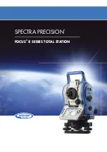 Preview for 1 page of Spectra Precision Focus 8 Series User Manual