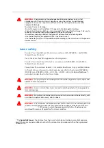 Preview for 8 page of Spectra Precision Focus 8 Series User Manual