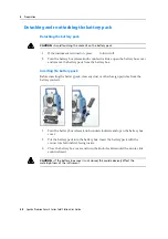 Preview for 26 page of Spectra Precision Focus 8 Series User Manual