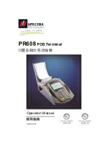 Предварительный просмотр 1 страницы Spectra Technologies PR608 Operation Manual