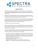 Preview for 22 page of Spectra Watermakers Aquifer 200 DC Operation Manual