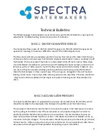 Preview for 24 page of Spectra Watermakers Aquifer 200 DC Operation Manual